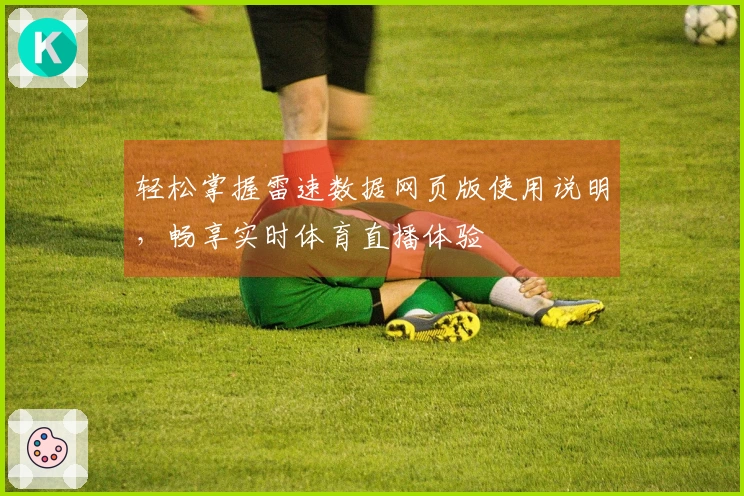 轻松掌握雷速数据网页版使用说明，畅享实时体育直播体验