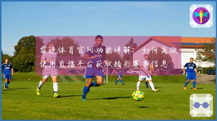 雷速体育官网功能详解：如何高效使用直播平台获取精彩赛事信息